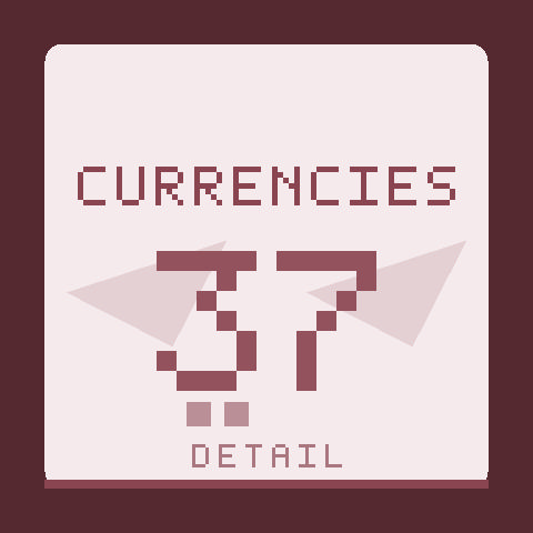Truvio Currency Matrix 37