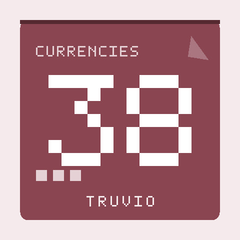 Truvio Currency Matrix 38