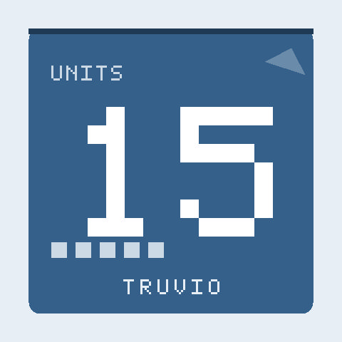 Truvio Unit Measure 15